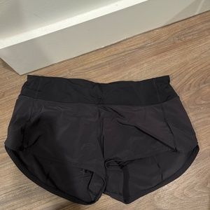 Lululemon Speed Up Low-Rise Lined Short 2.5" Size 6